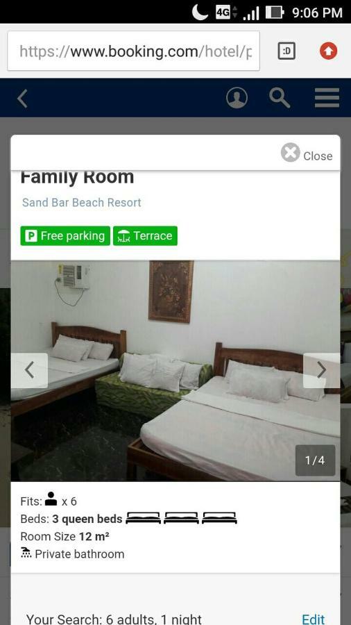 Sand Bar Beach Resort Насугбу Екстер'єр фото
